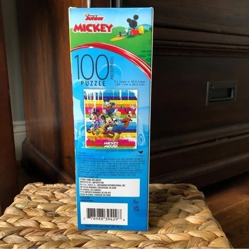 Disney Jr. Mickey Mouse club house 100pc. Puzzle